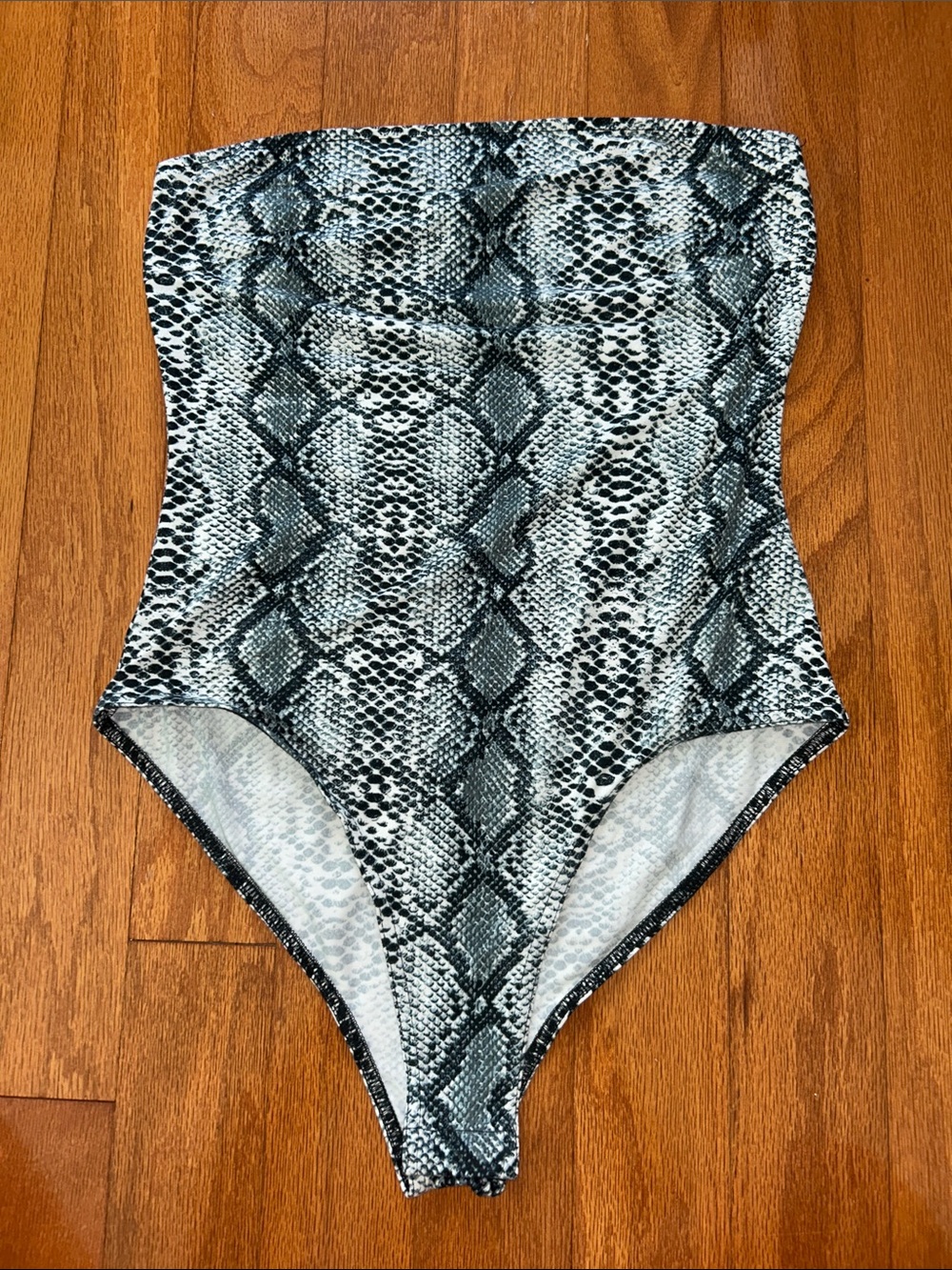 Snake Print Bodysuit